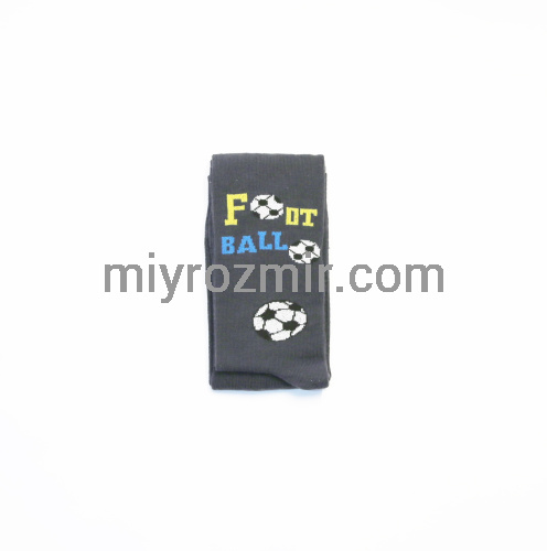 Gofre 400 темно-сірі бавовняні колготи з малюнком футбольного м'яча фото 2