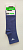 Спортивні однотонні шкарпетки з широкою резинкою Master Step 322 Джинс 44-46